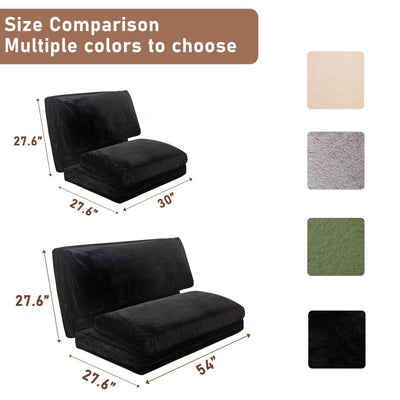 floor sofa bed#color_black