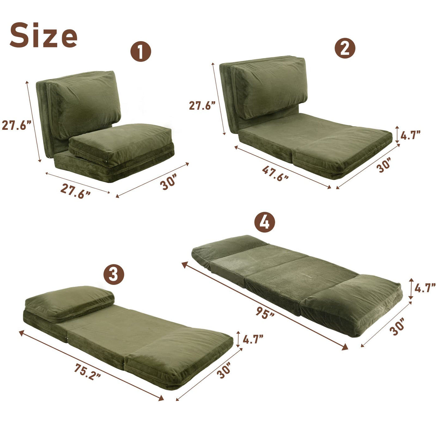 bean bag bed#color_green