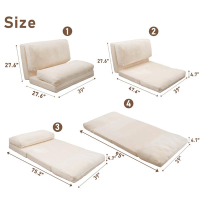 bean bag bed#color_cream-white