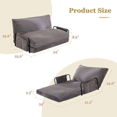 bean bag sofa bed#color_grey