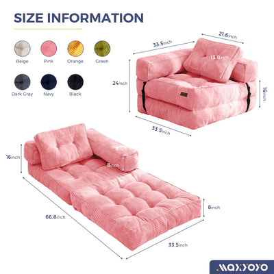 bean bag sofa bed#color_pink