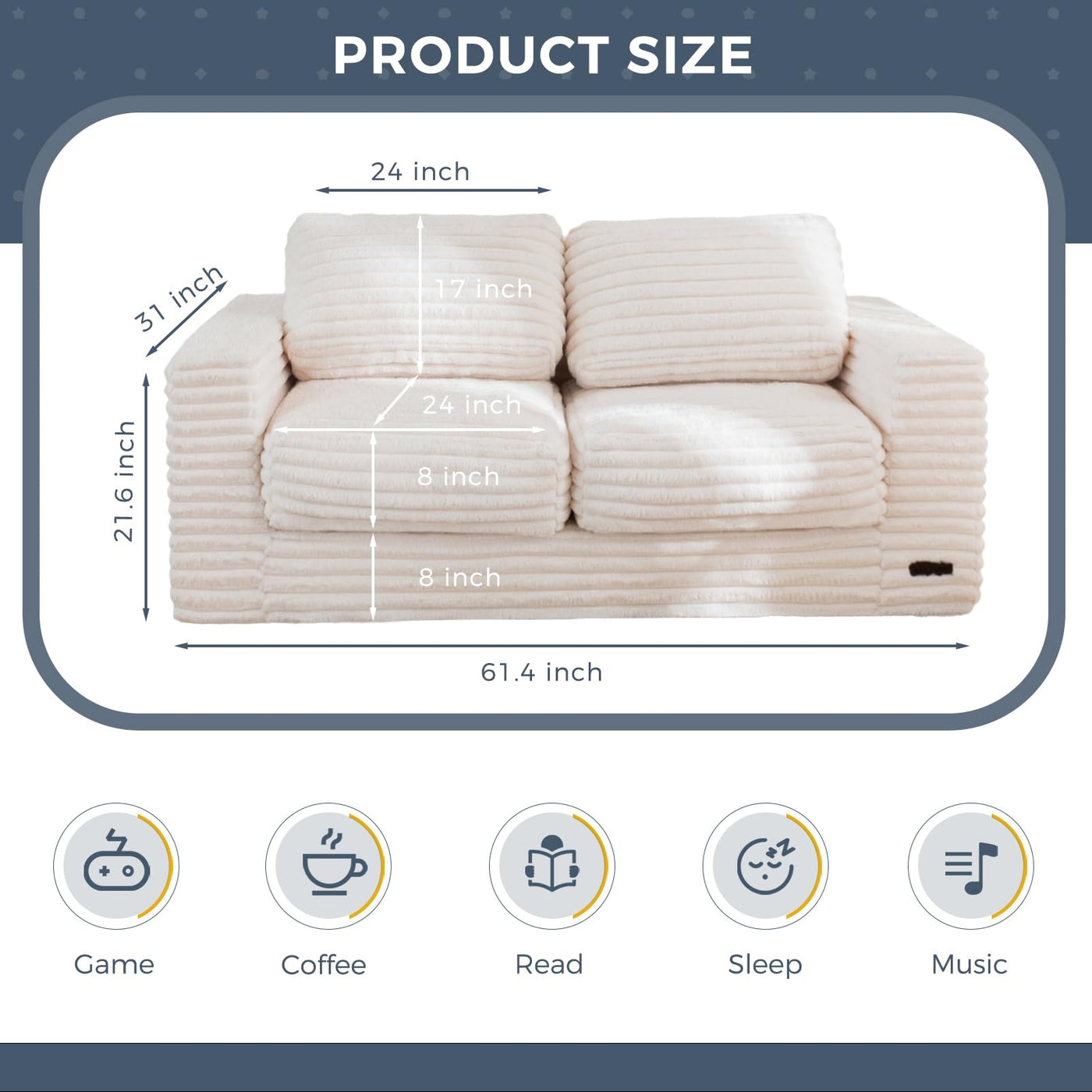 bean bag chair#color_white