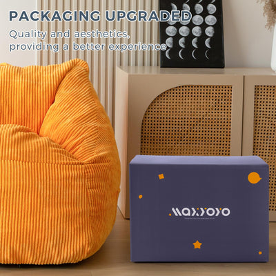 bean bag chair#color_orange