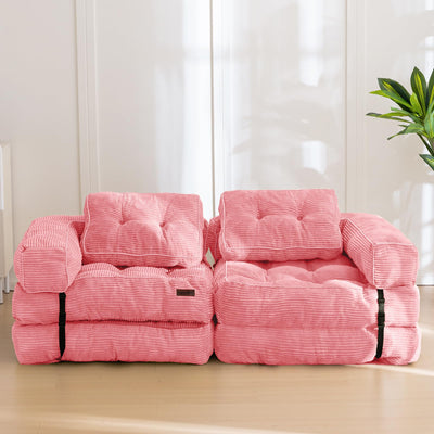 bean bag sofa bed#color_pink