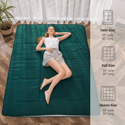 futon mattress#color_light-green