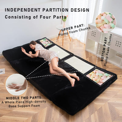 floor sofa bed#color_black