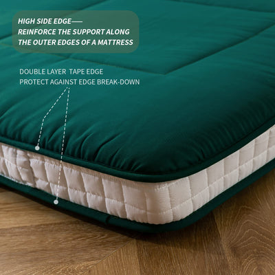 futon mattress#color_light-green