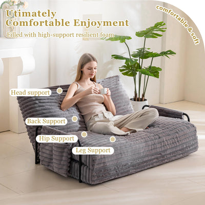 bean bag sofa bed#color_grey