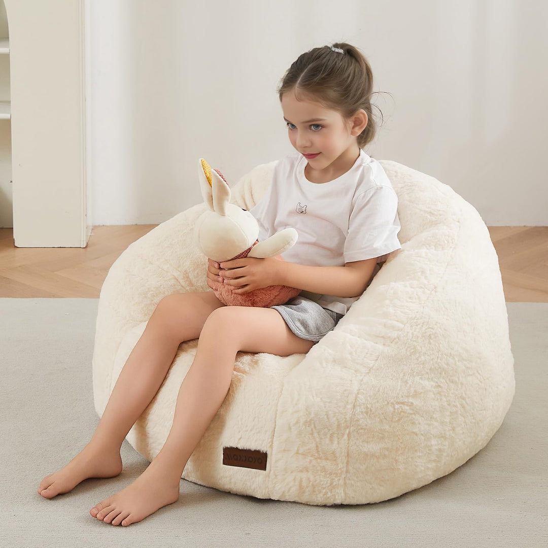 MAXYOYO Bean Bag Chair for Kids, Shell Shaped Bean Bag Couch for Boys –  Maxyoyo, image size:1080x1080