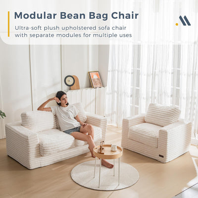 bean bag chair#color_white