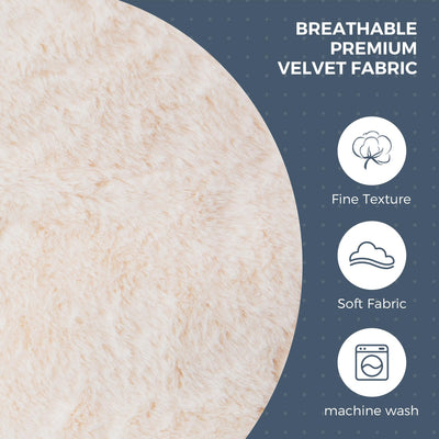 bean bag bed#color_beige