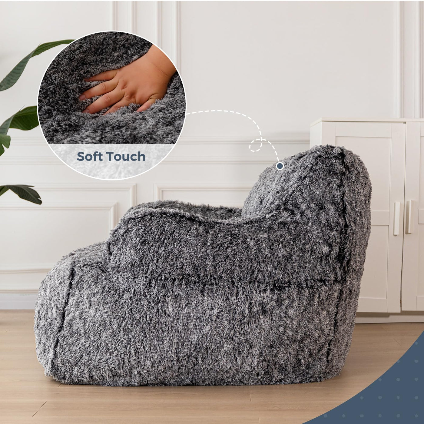 bean bag chair#color_black