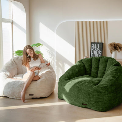Bean bag chair#color_green-adult