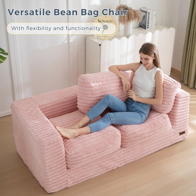 bean bag chair#color_pink