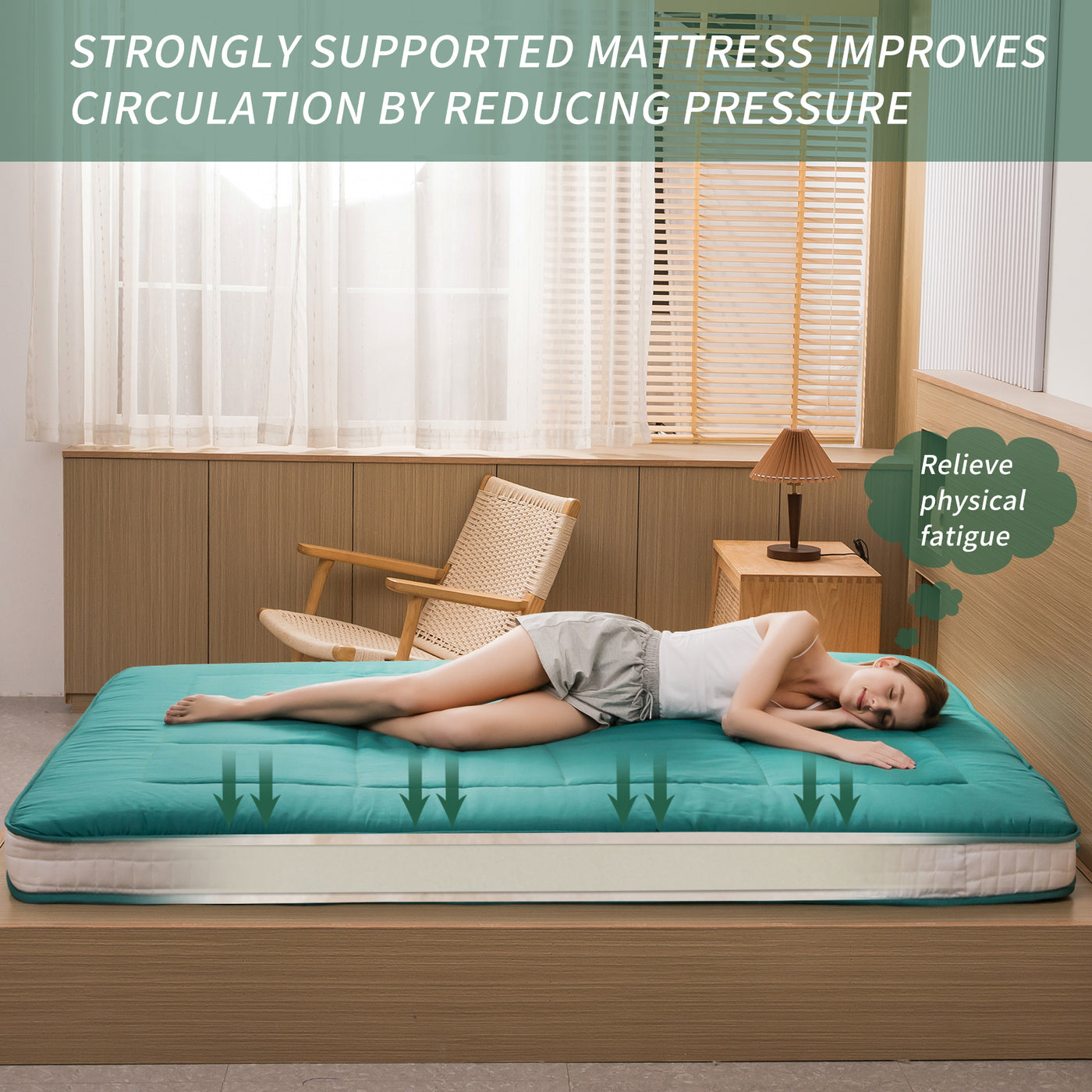 futon mattress#color_turquoise