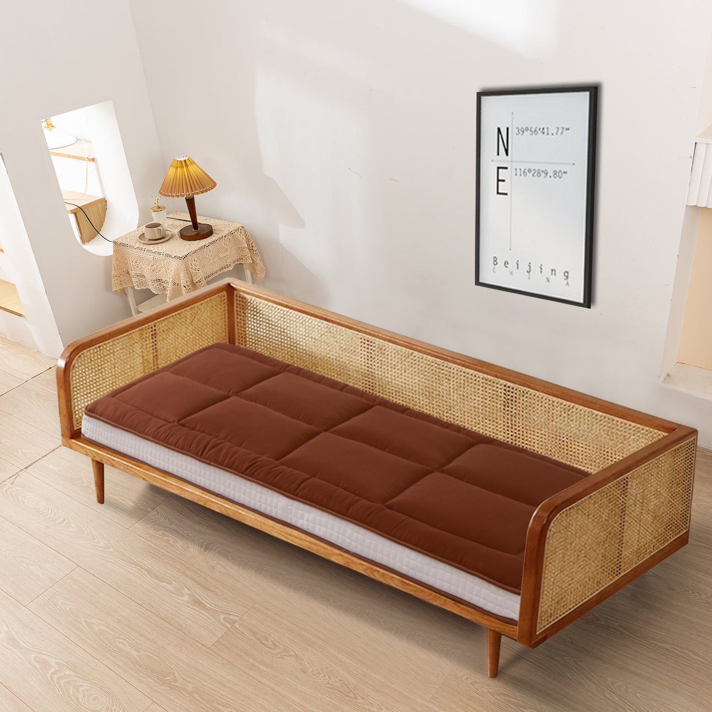 futon mattress#color_coffee