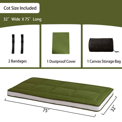 futon mattress#color_green