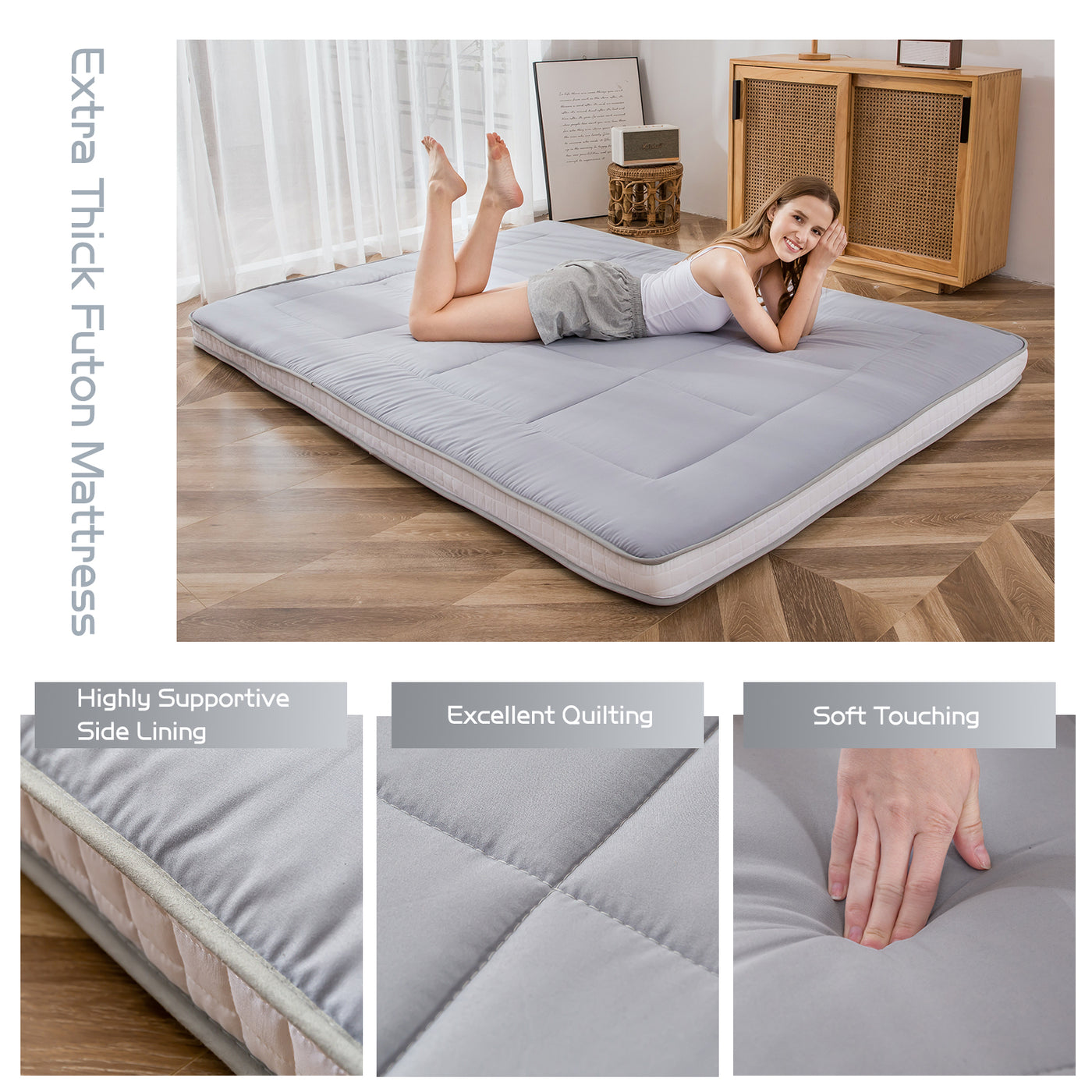 futon mattress#color_grey