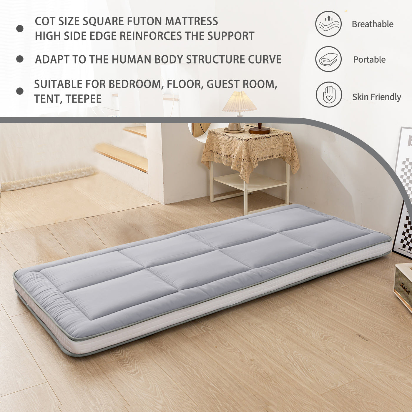 futon mattress#color_grey