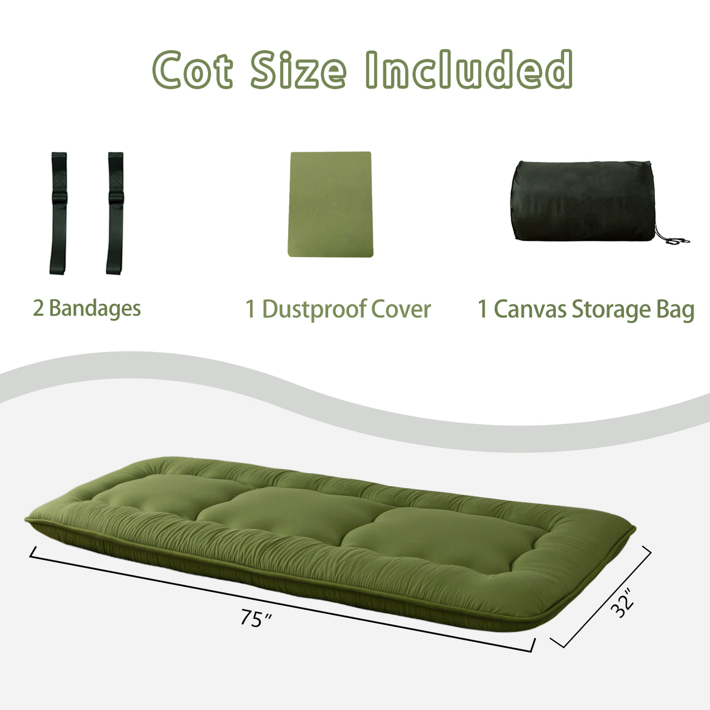 floor mattress#color_green