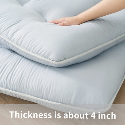 MAXYOYO Traditional Japanese Futon Mattress, Grey