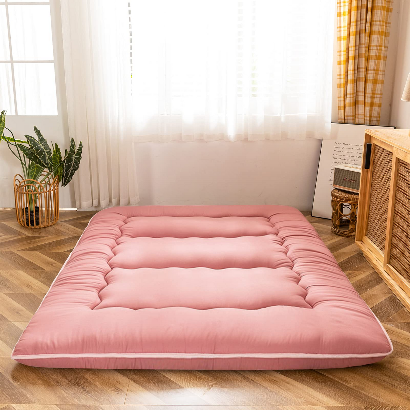 futon mattress#color_pink