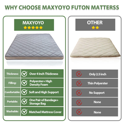 futon mattress#thickness_4inch