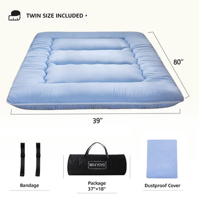 futon mattress#color_dusty-blue