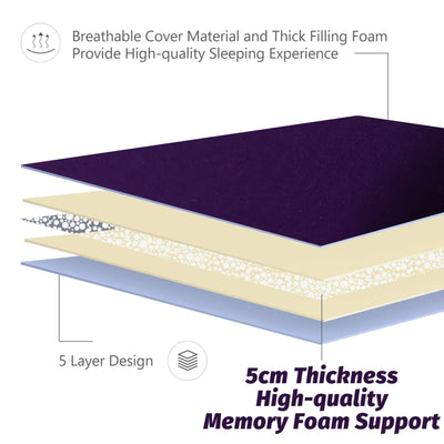 futon mattress#color_dark-purple